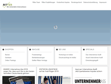 Tablet Screenshot of institutritter.de
